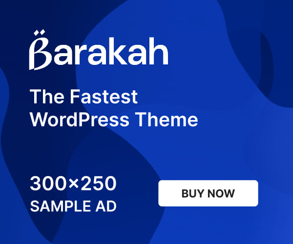 Barakah — Fastest WordPress Theme Blog, Magazine & Newspaper